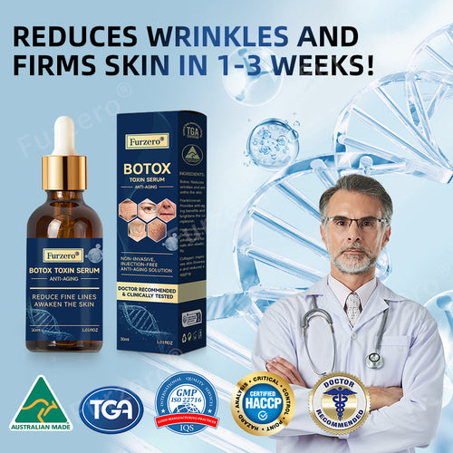 šš¦ćOfficial StorećFurzeroĀ® Botox Toxin Serum(š„Remove wrinkles, dark spots, scars, acne, and tighten skin)