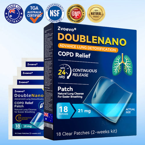 ✅🌿TGA Approved:🔥 Hot Sale - Limited Stocks 🌿 Zvoevo® DoubleNano COPD Relief Patch 🔥60% OFF🔥