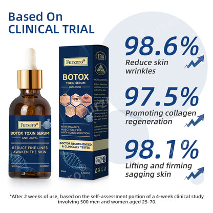 💉💦【Official Store】Furzero® Botox Toxin Serum(🔥Remove wrinkles, dark spots, scars, acne, and tighten skin)
